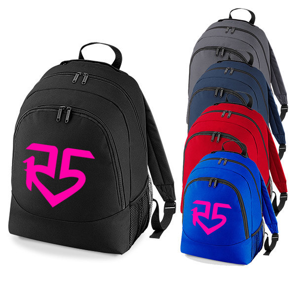 R5 &#39;Forget About You Tour&#39; Rocky Ross Riker Lynch School Rucksack Bag - Cheap and Cheerful Clothing
