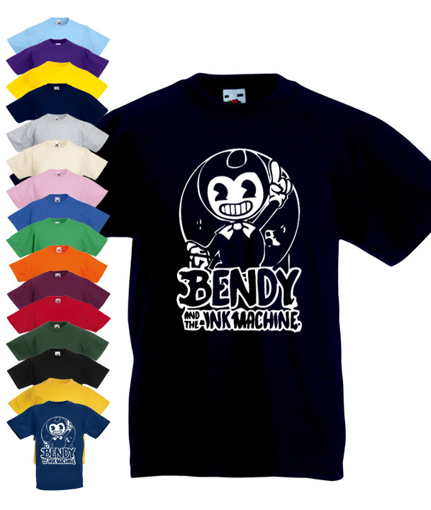 Bendy And The Ink Machine Kids T Shirt Cheap Cheerful Clothing - bendy and the ink machine shirt roblox
